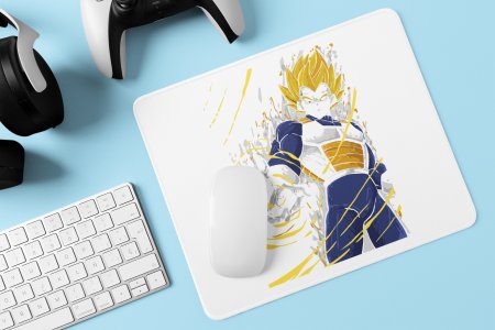 Vegeta - Printed animated Mousepad for animation lovers