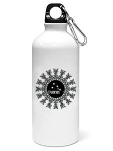 Taurus mandala - Zodiac Sign Printed Sipper Bottles For Astrology Lovers