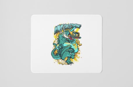 Wave I Am Coming, Dragon- Printed Animated Mousepads