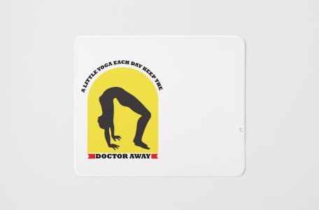 Little yoga - yoga themed mousepads