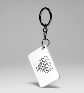 Saraswati Yantra Keychain - Evoke Wisdom and Knowledge(Pack Of 2)