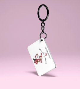 Elf Santa: Funniest Designed Key Chain: Cute Gift For Secret Santa