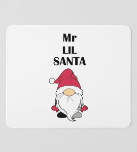 Elf Santa: Most Cute Designed Mouse Pad by : Cute Gift For Secret Santa