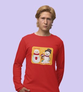 Funny Snowman: Best Comic DesignedFull Sleeve T-shirt by (brands) Perfect Gift For Kids