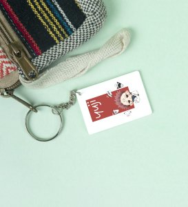 Sarcastic Itadori Printed Key Chain ( PACK OF 2 )