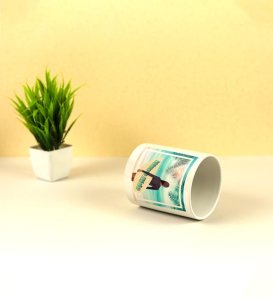 Catch the Wave, Ride the Vibe Printed Coffee Mug